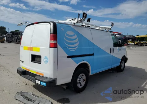 2012 Chevrolet Express G2500 z USA, uszkodzony, nr VIN 1GCWGFCA7C1182159